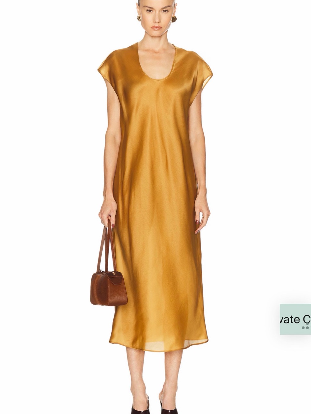 KHAITE Darby Midi Dress
